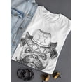 thumbnail image 3 of Cowboy Pug Dog T-Shirt Women -Image by Shutterstock, Female Small, 3 of 4