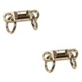 thumbnail image 1 of QualitChoice 10 Pieces Fishing Swivels High-ranking Easy Installment Professional Use Distinctive Long Service Life Tauten Line Loop7#（10pcs） 2Set, 1 of 6