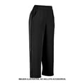 thumbnail image 3 of Pantalón George para Dama, Bolsas Laterales Cintura Lisa al Frente Negro Talla EEG, 3 of 4