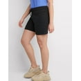 thumbnail image 3 of Women's Hanes® Jersey Drawstring Shorts Color: Black Size: X LARGE, 3 of 6