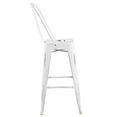 thumbnail image 3 of Promenade Bar Side Stool Metal Set of 4,White, 3 of 5