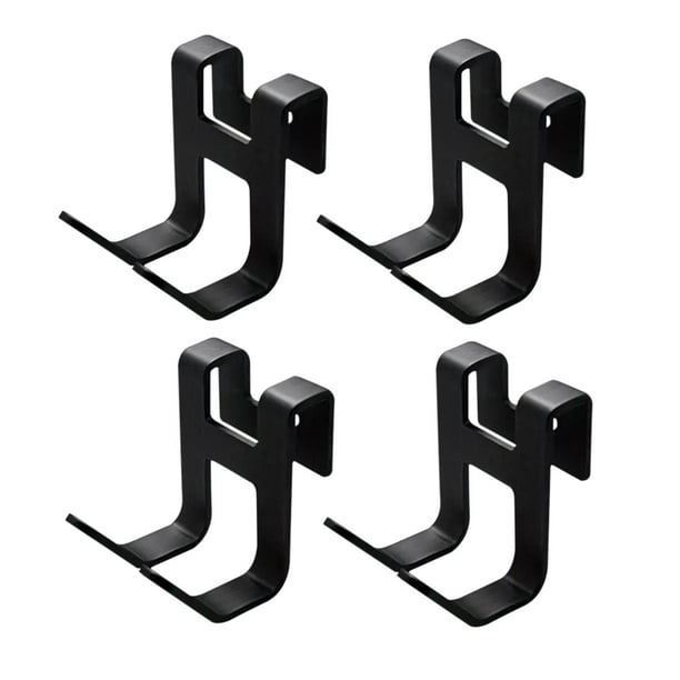 Ganchos para Gancho de Puerta Colgante, Gancho de Cajón, Gancho de Hierro de Doble Gancho No Perforado para el Hogar, 1 Pieza, 2 Piezas, 4 Piezas