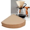 thumbnail image 4 of V60 Papel de Filtro de Café Pulpa de Madera 100 Piezas para 2 a 4 Tazas Papel de Filtro de Café para la Extracción Completa del Sabor del Café Sin Aditivos Anggrek Otros, 4 of 8