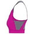 thumbnail image 4 of Ladies All Sport Sports Bra 2Xl Power Pink/Graphite, 4 of 4