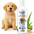 thumbnail image 1 of Champú para perros Scrubby Tails, harina de avena orgánica para cachorros, 480 ml, sin perfume, 1 of 9