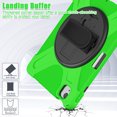 thumbnail image 3 of XYX Case for iPad Air 11 (2025)/iPad Air 11 (2024)/iPad Pro 11 inch (2022/2021/2020/2018) with 360 Degree Rotating, Hand Strap, Shoulder Strap, Green, 3 of 7
