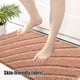 thumbnail image 5 of Alfombra Antideslizante de Poliéster para Baño | Alfombra Absorbente | Alfombra de Entrada | Alfombra para Dormitorio - Rosa - 60 X 40 Cm - Lavable - Material Suave, 5 of 6