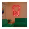 thumbnail image 1 of Letrero De Neón Para Dientes, Luz Decorativa Para Clínica Dental, Diente Y Cepillo, Lámpara De Consultorio Dental, Atenuador USB, 1 of 2