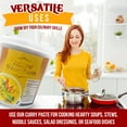 thumbnail image 5 of Fusion Select Yellow Curry Paste - Seasoning Spice Blend for Asian Food, Middle Eastern & Indian Cuisine - Dressing & Condiment for Salad, Meat, Vegetable Dishes, Soup, Marinade, 14 Oz…, 5 of 5