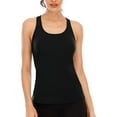 thumbnail image 5 of Attraco Women Workout Tank Top Mesh Criss Cross Open Back Athletic Yoga Shirt, 5 of 6