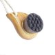 thumbnail image 1 of Bamboo Charcoal Fiber Face Brushes Soft Facial Cleanser Facial Skin Care Tool pore cleaner Exfoliate Brush Bamboo Handle (gray), 1 of 5