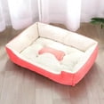 thumbnail image 1 of Dog Cat pet Plush kennel Medium small dog sofa mattress Pet Calming dog bed house pet Supplies accessories  Dog supplies ShopWise Round, 1 of 19