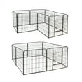 thumbnail image 4 of ALEKO Heavy-Duty Dog Kennel Pet Playpen 8 Panels 32 x 24 inch, 4 of 4