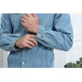 thumbnail image 4 of Chaqueta De Mezclilla Delgada Negro Slim Para Hombre, 4 of 8