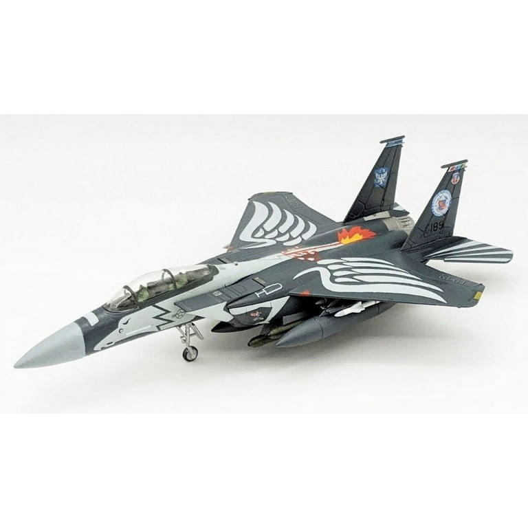 F-15E Strike Eagle Diecast Model – 1:100 Scale, Alloy Pre-Built, 7.48" Long, With Display Stand