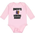 thumbnail image 3 of Inktastic Daddy Surfing Buddy Kids Surfer Boys or Girls Long Sleeve Baby Bodysuit, 3 of 5