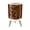 Color 1, variant on Leopard Print Small Trash Can with Lid Animal Print Leopard cheetah Zebra Tribal Stripes 1.8 Gallon Dog Proof Trash Can Round Garbage Can Waste Bin Wastebasket for Bathroom Bedroom Living Room