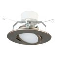 thumbnail image 1 of Lithonia Éclairage 6G1ORB LED 3000K 90CRI M6 Dimmable 6-Inch LED Retrofit Cardan, 790 Lumens, 120 Volts, 11 Watts, Humide Répertorié, Bronze Huilé, 1 of 1