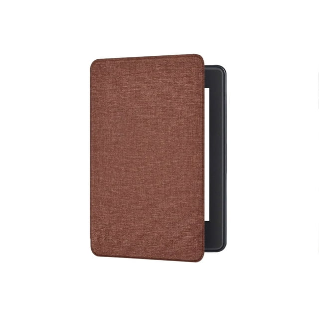 Monstrate Estuche para tableta Compatibilidad de color sólido Estuches protectores impermeables Sueño inteligente Funda para tabletas a prueba Electrónica Café