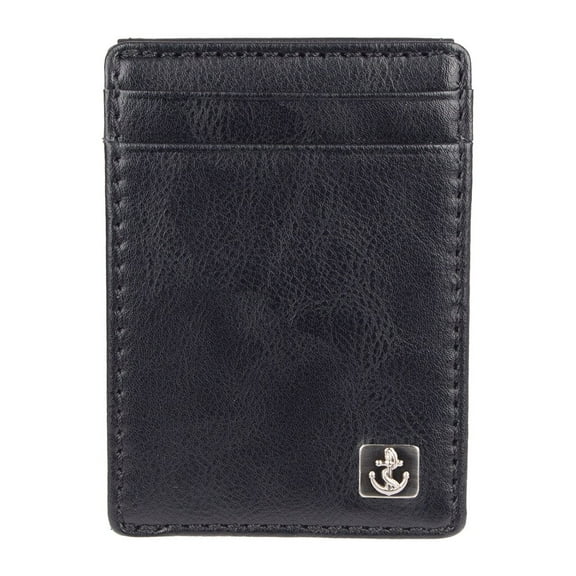 Dockers Men's Classic RFID Slim Front Pocket Wallet with Magnetic Money Clip