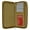 Tan, variant on Genuine Leather Checkbook Cover Zippered Credit Card ID Holder Wallet 653 CF
