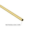thumbnail image 3 of Uxcell Brass Metal Tubing Seamless Straight Pipe Tubes 1.3mm x 0.2mm x 300mm, 3 of 5