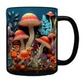 thumbnail image 1 of 2024 NY Magic Mushrooms Mug Keramisk Kaffekopp Tekopp med 3D Magic Mushrooms Muggar, 1 of 5