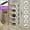 Graceful White 6 Layers, variant on 9/6-Tier Shoe Rack, Space-Saving Vertical Shoe Organizer for Entryway, Bedroom, Hallway, Living Room, Dorm - Stackable Plastic Shoe Storage Shelf, Easy Assembly, Black/Pink/Multi-Color Options