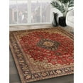 thumbnail image 3 of Ahgly Company Machine Washable Indoor Rectangle Traditional Saffron Red Area Rugs, 5' x 8', 3 of 7