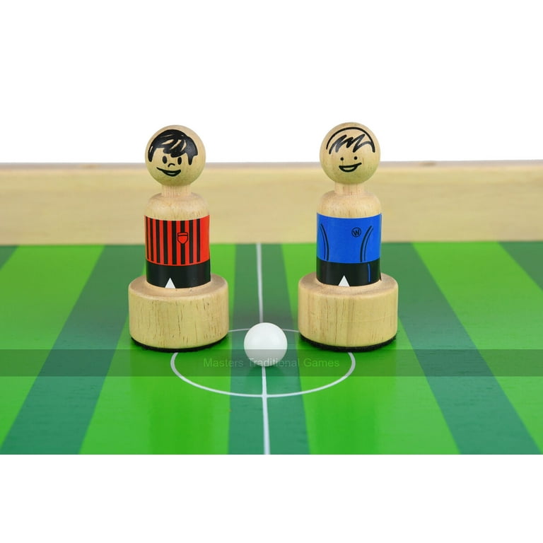 WeyKick Magnetic Wooden Table Football Game, Piccolo / Small