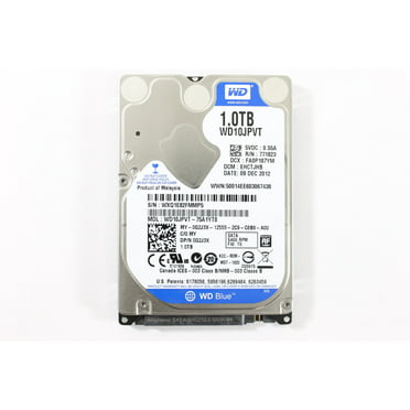 wd blue 1tb 2.5 inches (9.5mm height) laptop notebook internal 