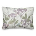 thumbnail image 2 of Creative Products Soft Spring Botanical Purple 3 14 x 20 Spun Poly Pillow, 2 of 3