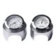 thumbnail image 1 of 25mm Motorcycle Handlebar Mount Clock Thermometer Waterproof Aluminum Watch, 1 of 5