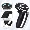 thumbnail image 3 of Funda Controller Grips para Oculus Quest 2 alcopanda, color negro, 3 of 7