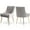 Gray, variant on SEYNAR Modern Upholstered Pleated Velvet Dining Chairs Set of 2 Side Chair for Living Room,Orange