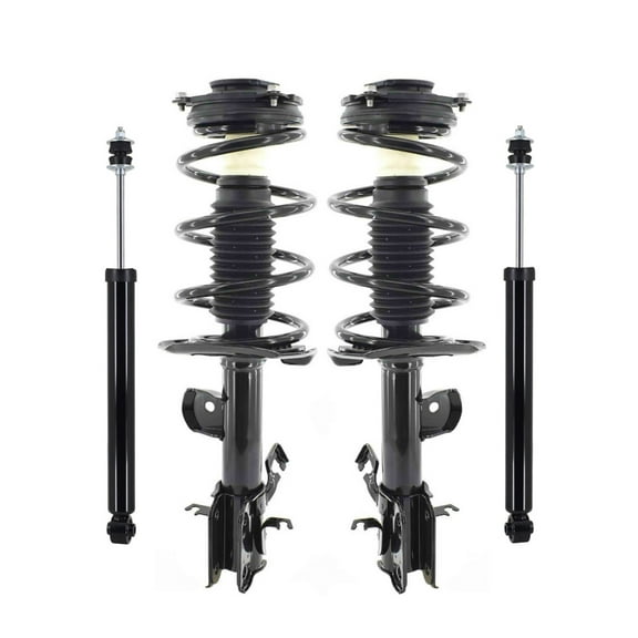 Set Front Quick Complete Strut-Coil Spring-Rear Shock For 2011-2017 Nissan Juke AWD
