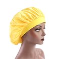 thumbnail image 2 of ziyahi Bonnet de Nuit en Polyester à Double Face Élastique Couvre-Chef Bonnet de Sommeil Maison Femmes Bandeau Outil, 2 of 5