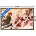 thumbnail image 3 of Attack on Titan - Wind Wall Poster, 22.375" x 34", Framed, 3 of 3