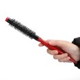 thumbnail image 1 of Round Hair Comb, Curly Hair Round Small Curling Brush Round Comb Quiff Roll Circle Anti Static Professional Salon Hairstyling Tool Accessory For Hair Drying Styling, 1 of 8