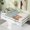 Twin + White + Pine, variant on Twin Size Platform Bed with Two Drawers, Espresso Pine Wood Bed Frame for Small Bedroom, Space Saving Storage Solution