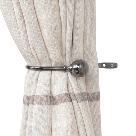 Wall Hook Hanging Curtain Tieback Easy, How To Hang Hold Back Curtains
