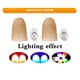 thumbnail image 5 of Kearding Pulgares Juguetes con luz LED Accesorios para trucos de magia Dedos intermitentes divertidos Lámpara fantástica No.1 10Conjunto, 5 of 6