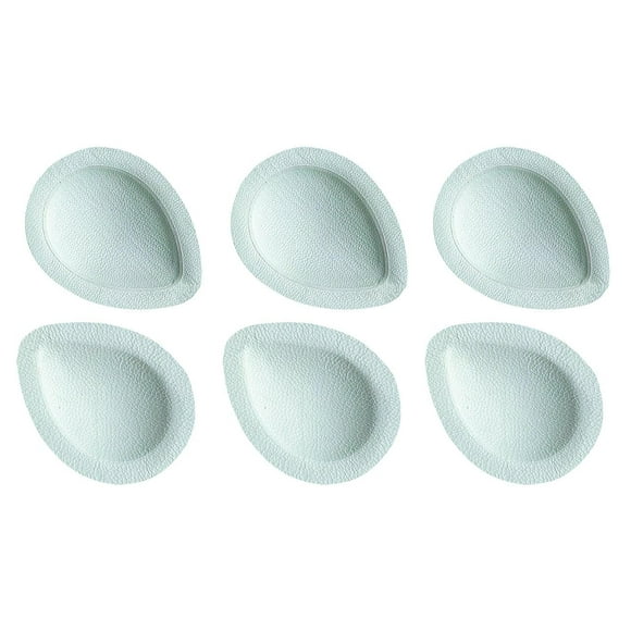 Almohadillas metatarsianas en forma de gota, hechas en Alemania, blancas, tamaño grande, 3 pares