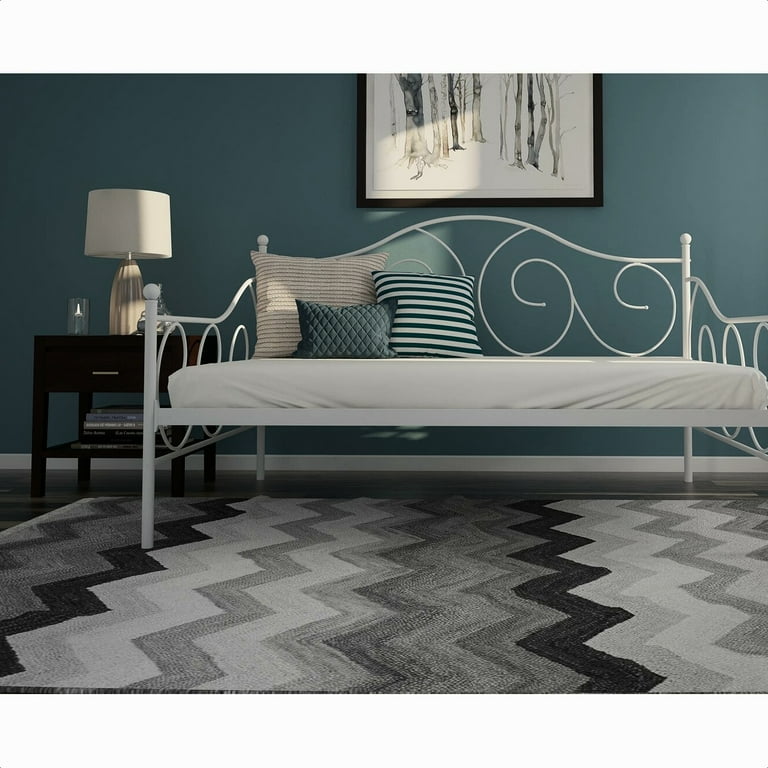 Milanhome Mikayla Metal Scroll Daybed Walmart