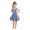 B, variant on Honeeladyy Women's Fashion V-neck Sleeveless Backless Vintage Printed Party Cocktail Dresses Stretchy Dresses