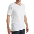 thumbnail image 2 of Men's Fruit Of The Loom JC2525V Premium Cotton V-Neck T-Shirts - 4 Pack, 2 of 4