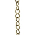 thumbnail image 2 of RCH Hardware CH-BR13-U Brass Chandelier Chain, Various Finishes, 2 of 2
