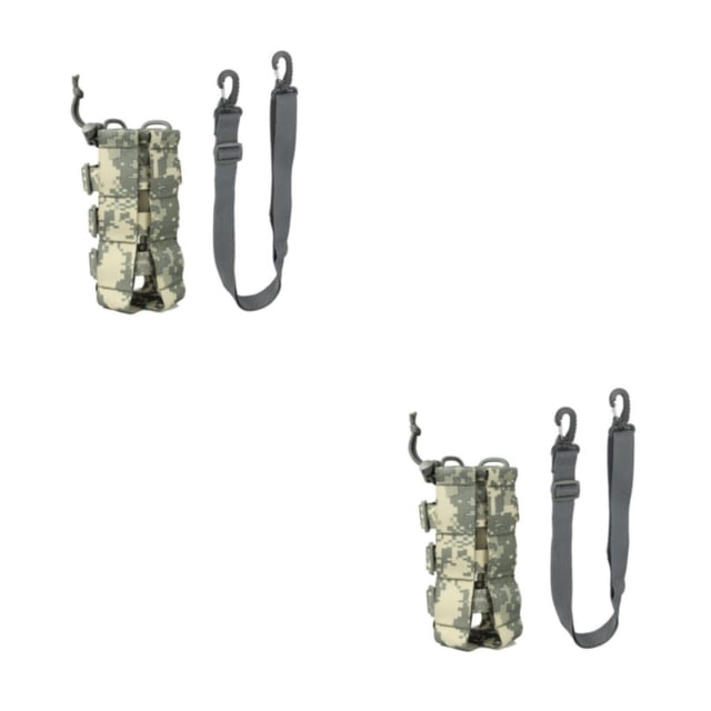 Eigraketly Bolsa de botella de agua de viaje al aire libre bolsa de hervidor ajustable con cordón escalada senderismo bolsas de agua hervidores Type9 NO9
