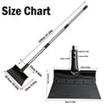thumbnail image 3 of Adjustable Handle Ice Chopper Heavy Duty Snow Shovel for Garden Weed Removal, 3 of 9
