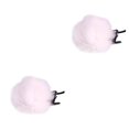 thumbnail image 3 of ZheElen Outdoor Artificial Hair Mic Cover Windscreen Windshield Microphone Mic white 2Set, 3 of 6